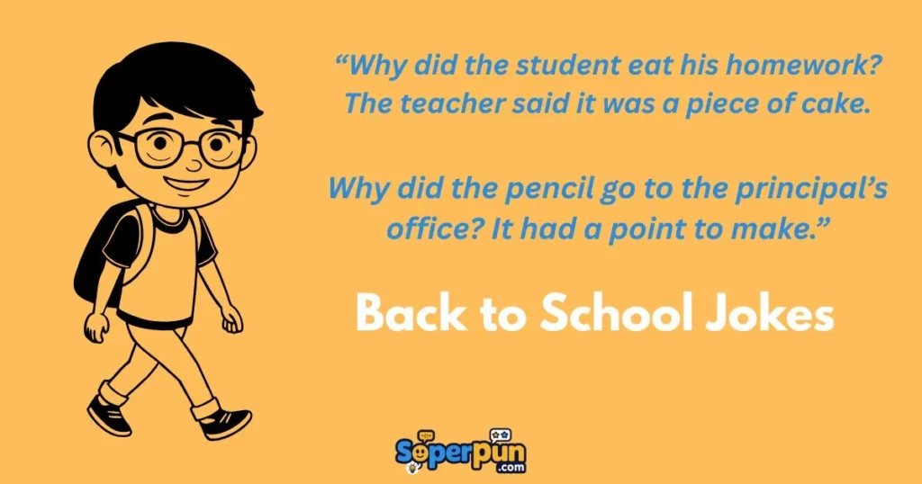 Back To School Jokes