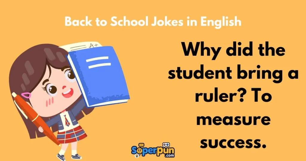 Back To School Jokes In English
