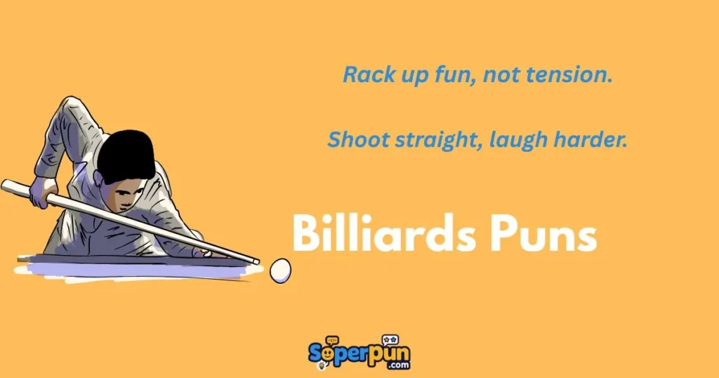 Billiards Puns
