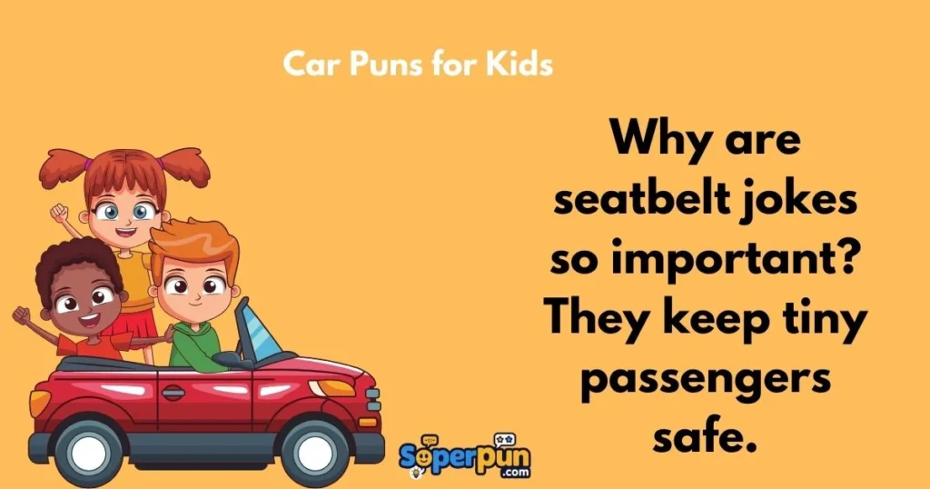 Car Puns For Kids