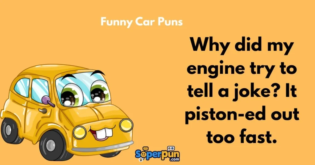 Funny Car Puns