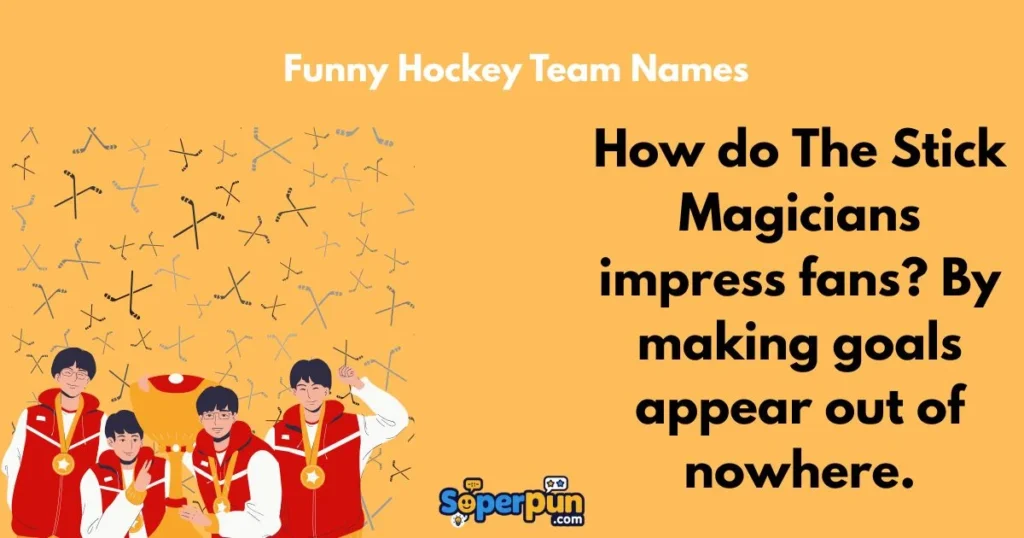 Funny Hockey Team Names