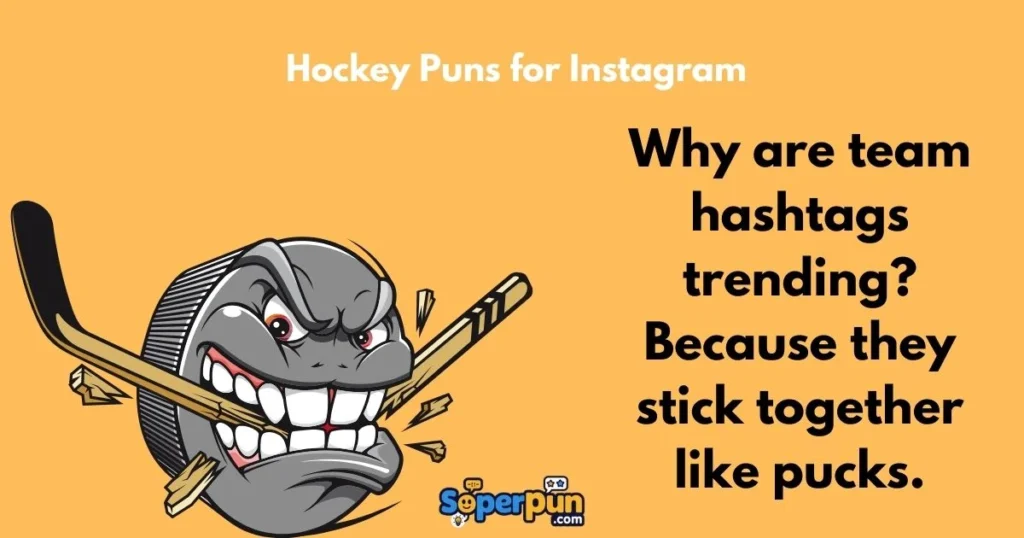 Hockey Puns For Instagram