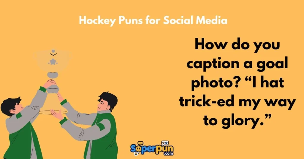 Hockey Puns For Social Media