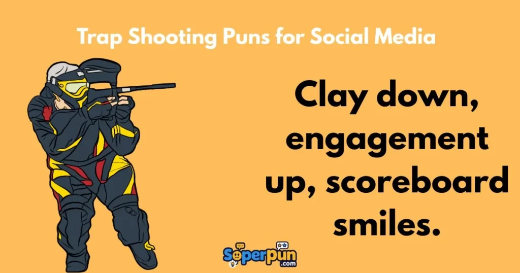 Trap Shooting Puns For Social Media
