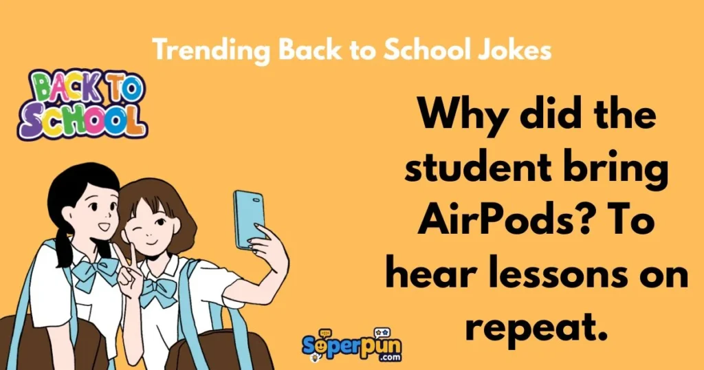 Trending Back To School Jokes
