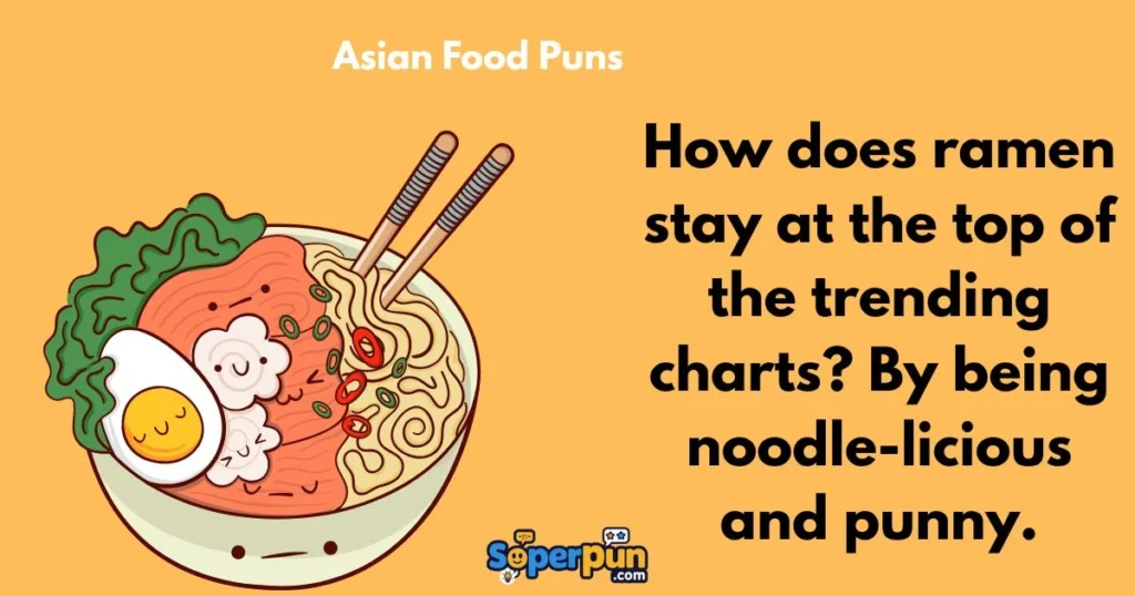 Asian Food Puns