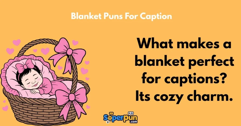 Blanket Puns For Caption