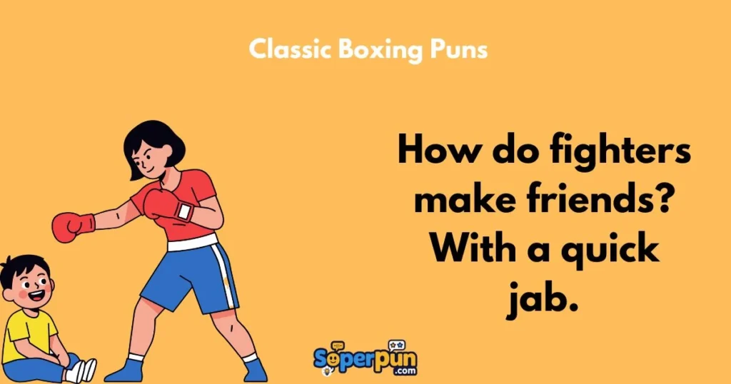 Classic Boxing Puns
