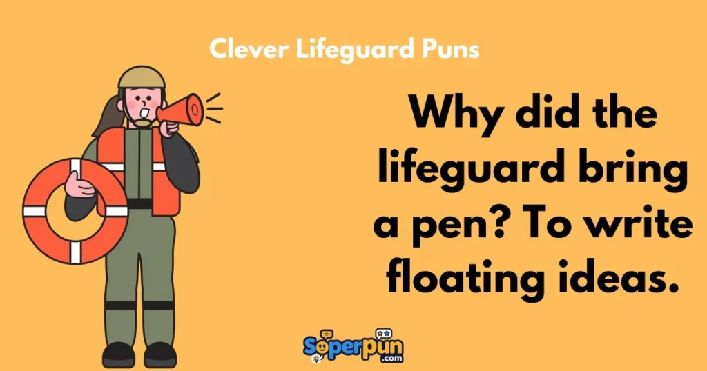 Clever Lifeguard Puns