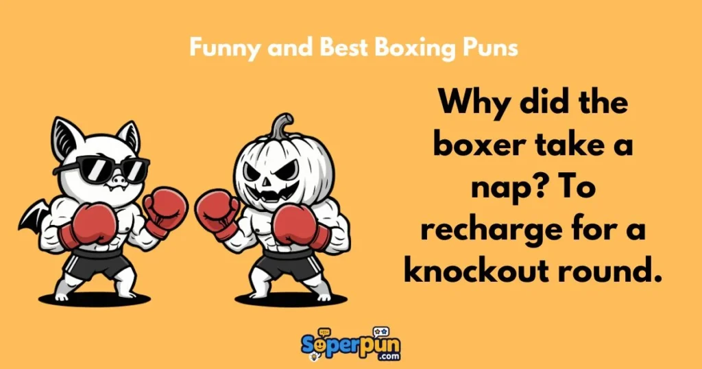 Funny And Best Boxing Puns