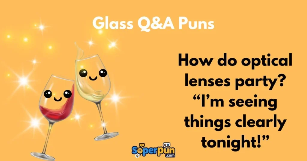 Glass Qanda Puns