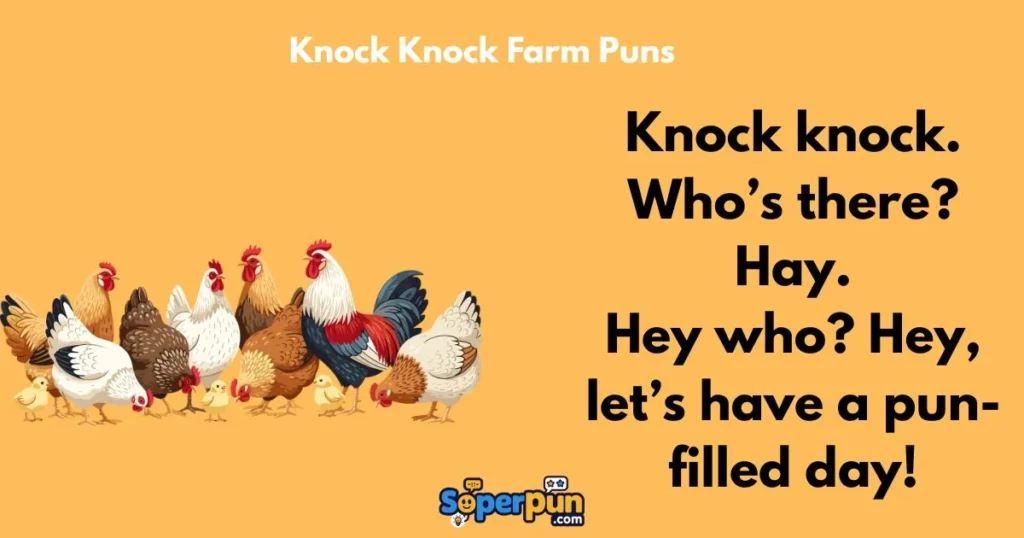 Knock Knock Farm Puns