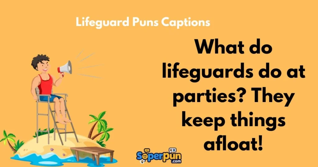 Lifeguard Puns Captions