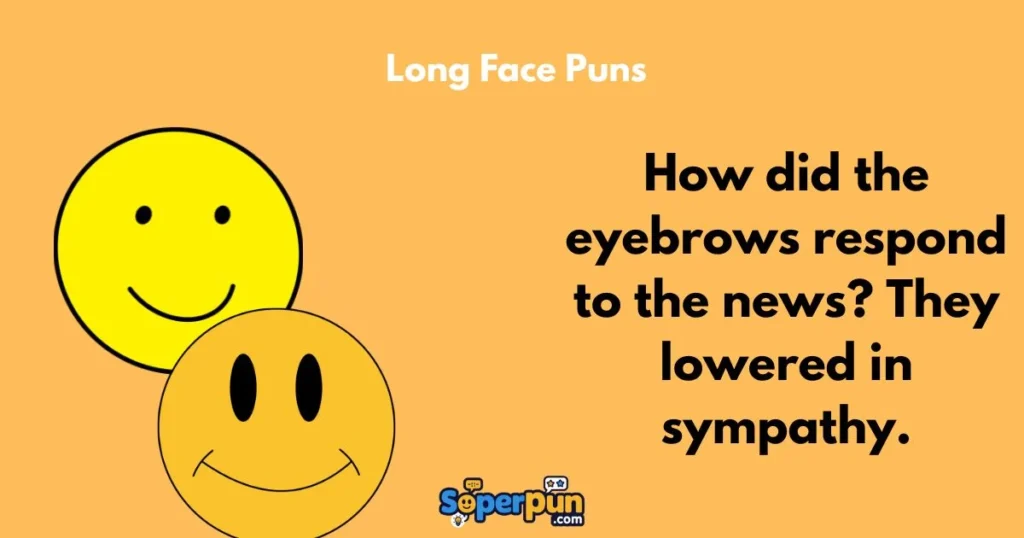 Long Face Puns