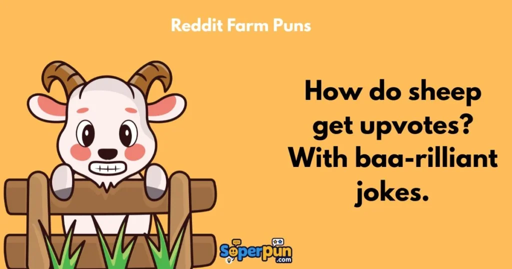 Reddit Farm Puns