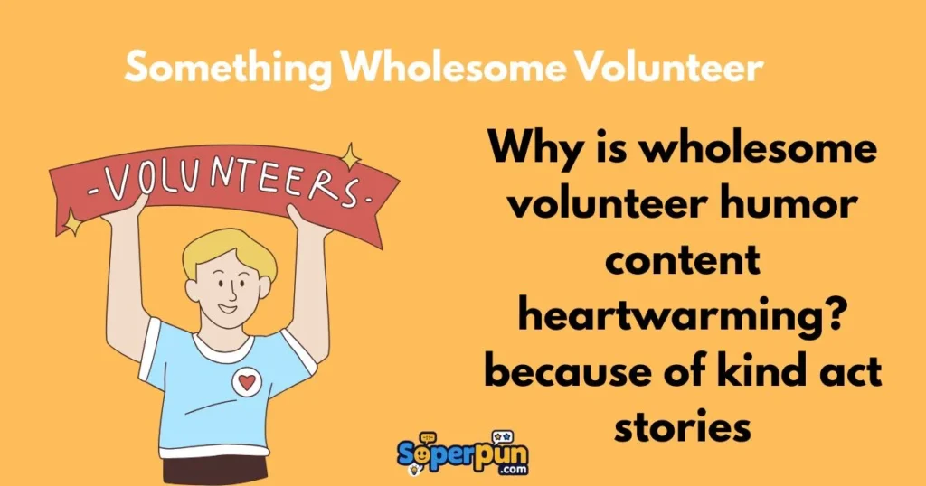Something Wholesome Volunteer