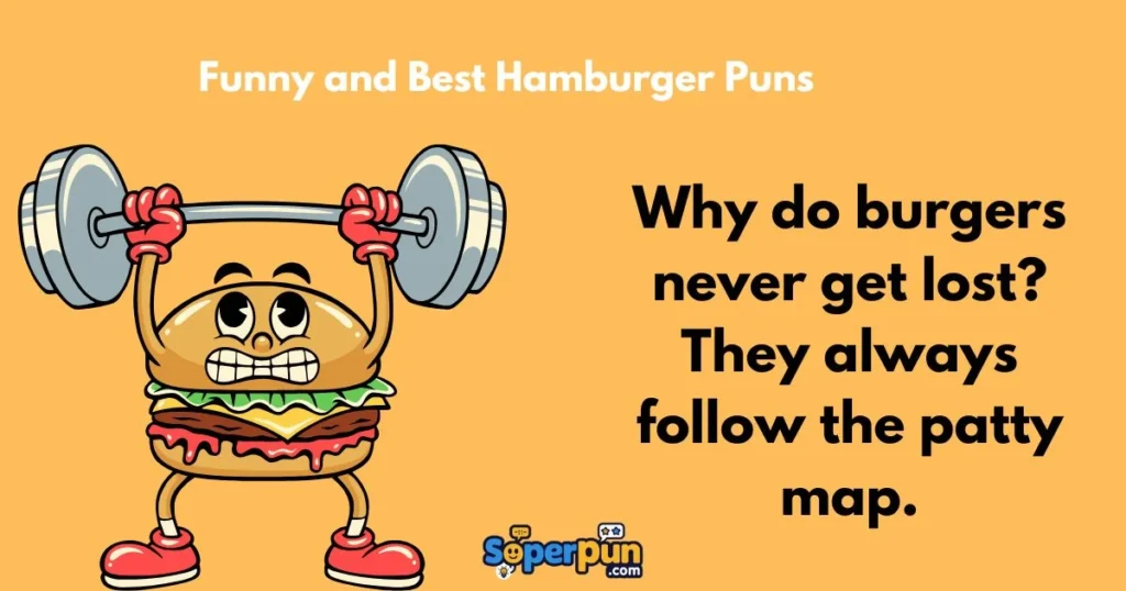 Funny And Best Hamburger Puns