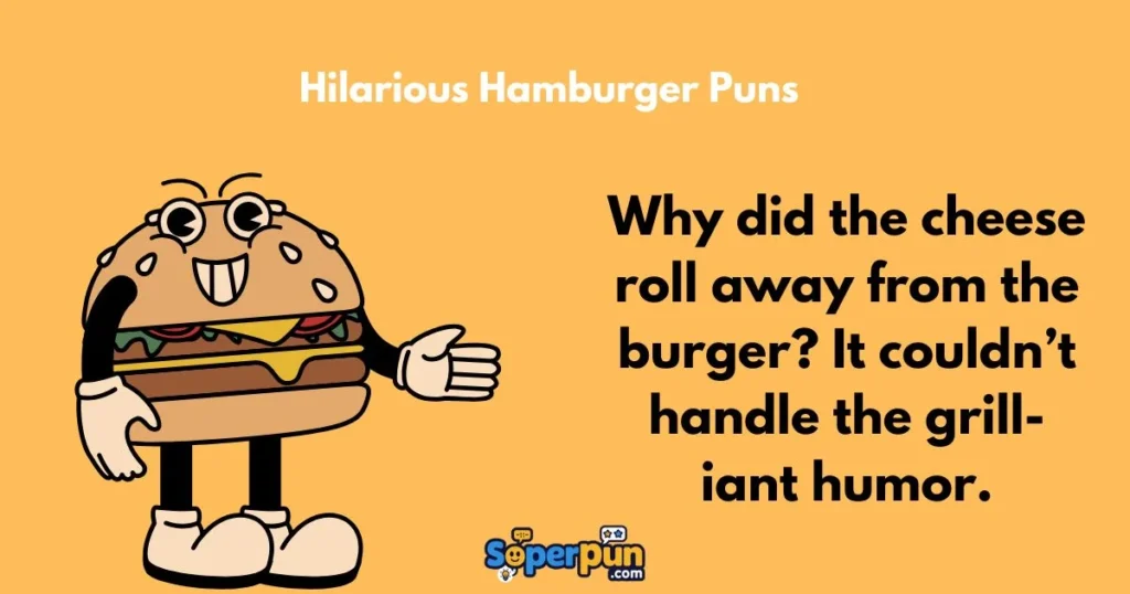 Hilarious Hamburger Puns
