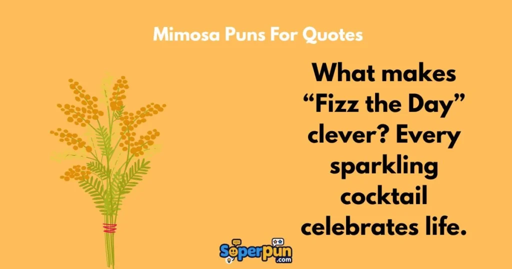 Mimosa Puns For Quotes