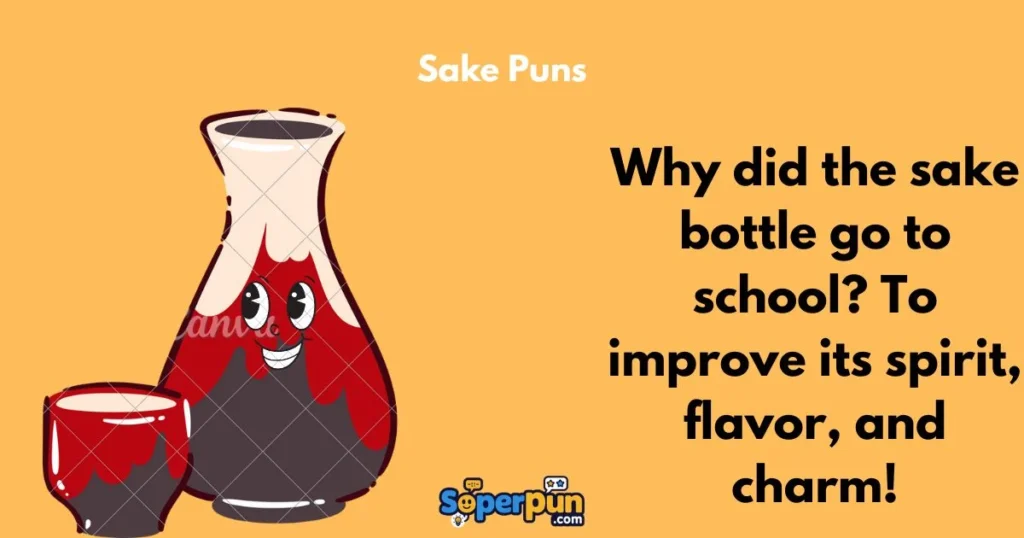 Sake Puns