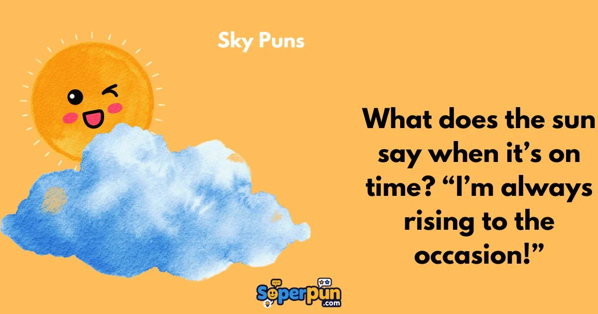 310+ Hilarious Sky Puns That Brighten Your Day(2026)