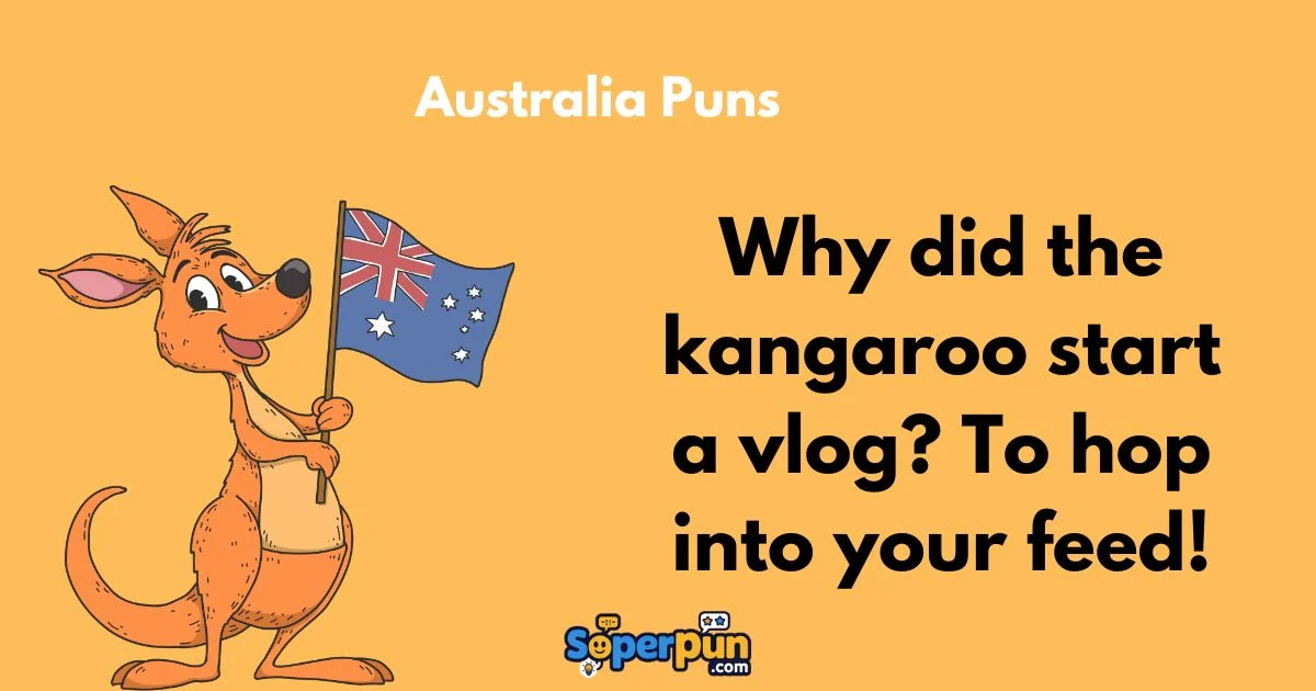 310+ Funny Australia Puns That Will Make You Laugh(2026)