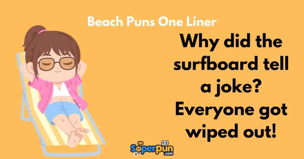 Beach Puns One Liner