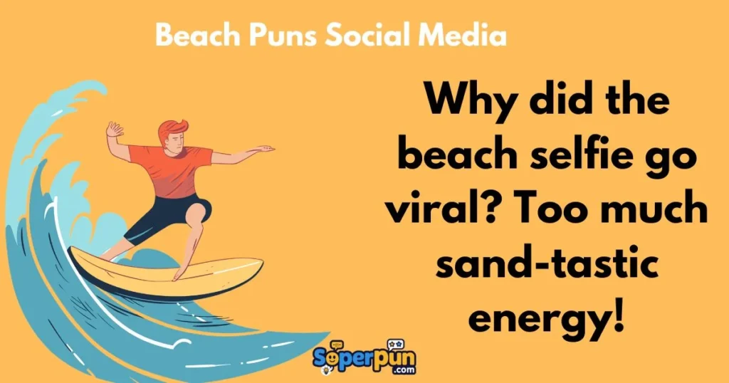 Beach Puns Social Media