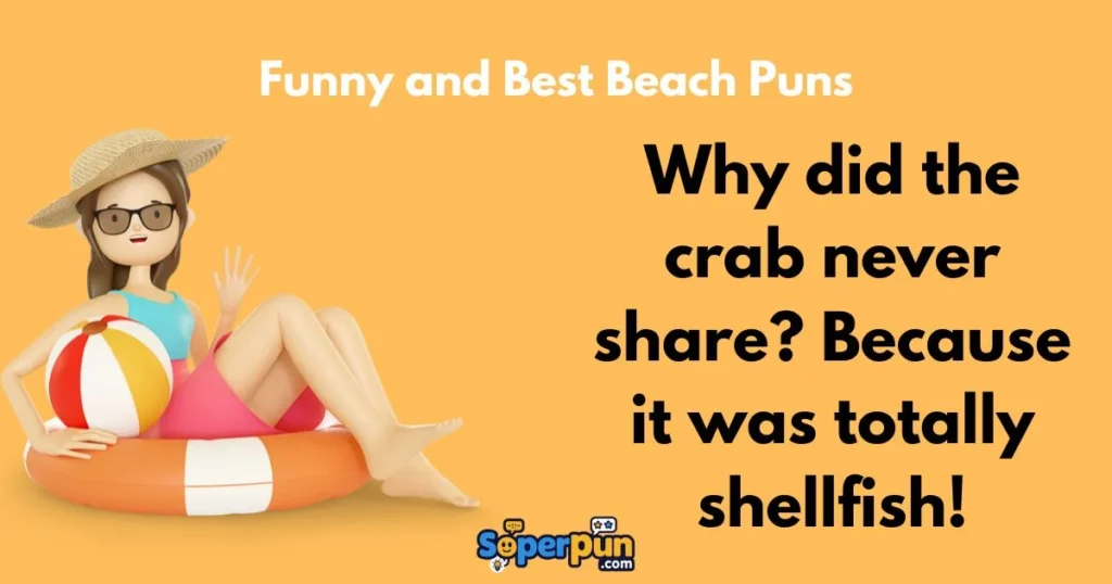 Funny And Best Beach Puns