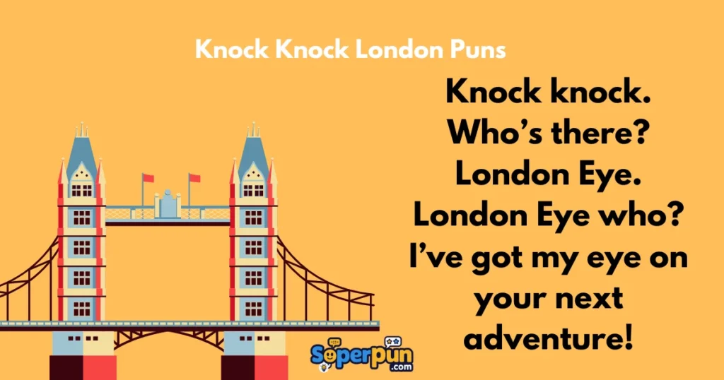 Knock Knock London Puns