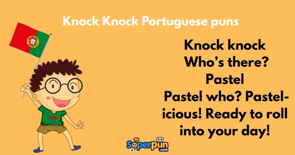 Knock Knock Portuguese Puns