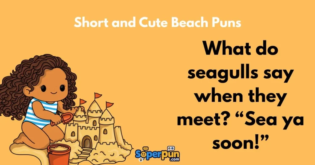 Short And Cute Beach Puns