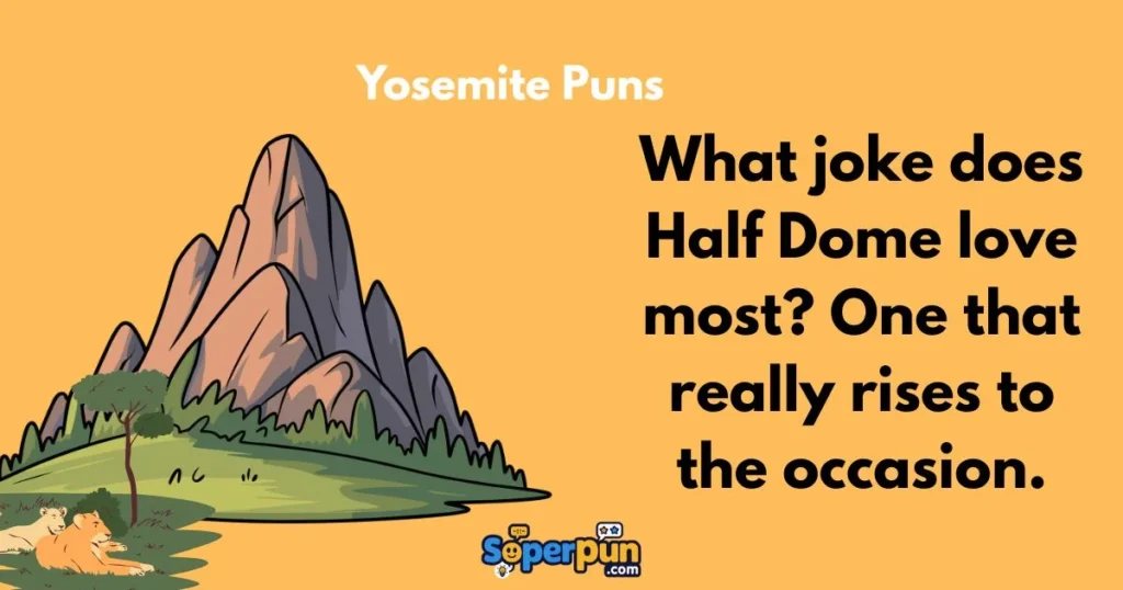 Yosemite Puns