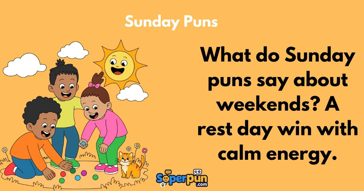 Sunday Puns